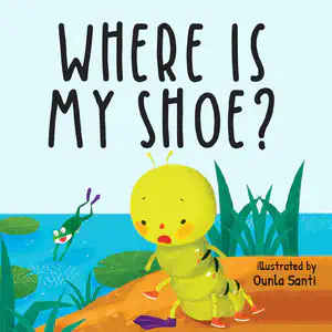 Free Funny Decodable Reader with Open Syllables | Where Is My Shoe?