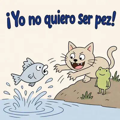 ¡Yo no quiero ser pez! | Libro ATAL de animales nivel 71