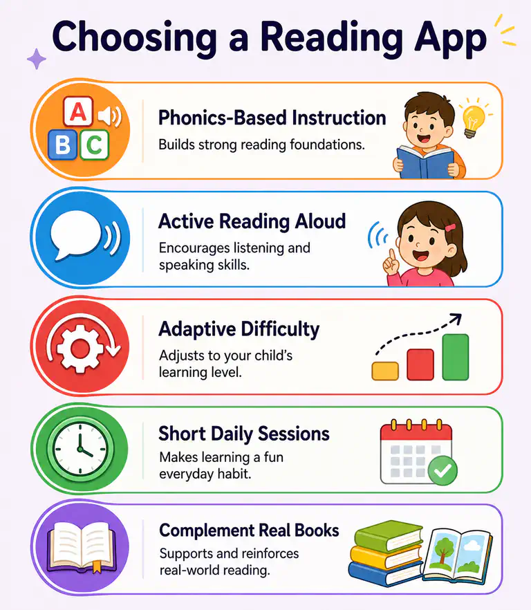 Strategies for choosing and using reading apps effectively